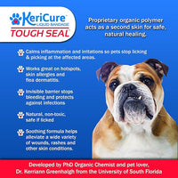 Tough Seal Pet Liquid Bandage Spray for Dogs & Cats - 2oz Calming Wound Care Protection, Protects Cuts and Scratches - Safe if Licked, String-Free Dog Wound Spray