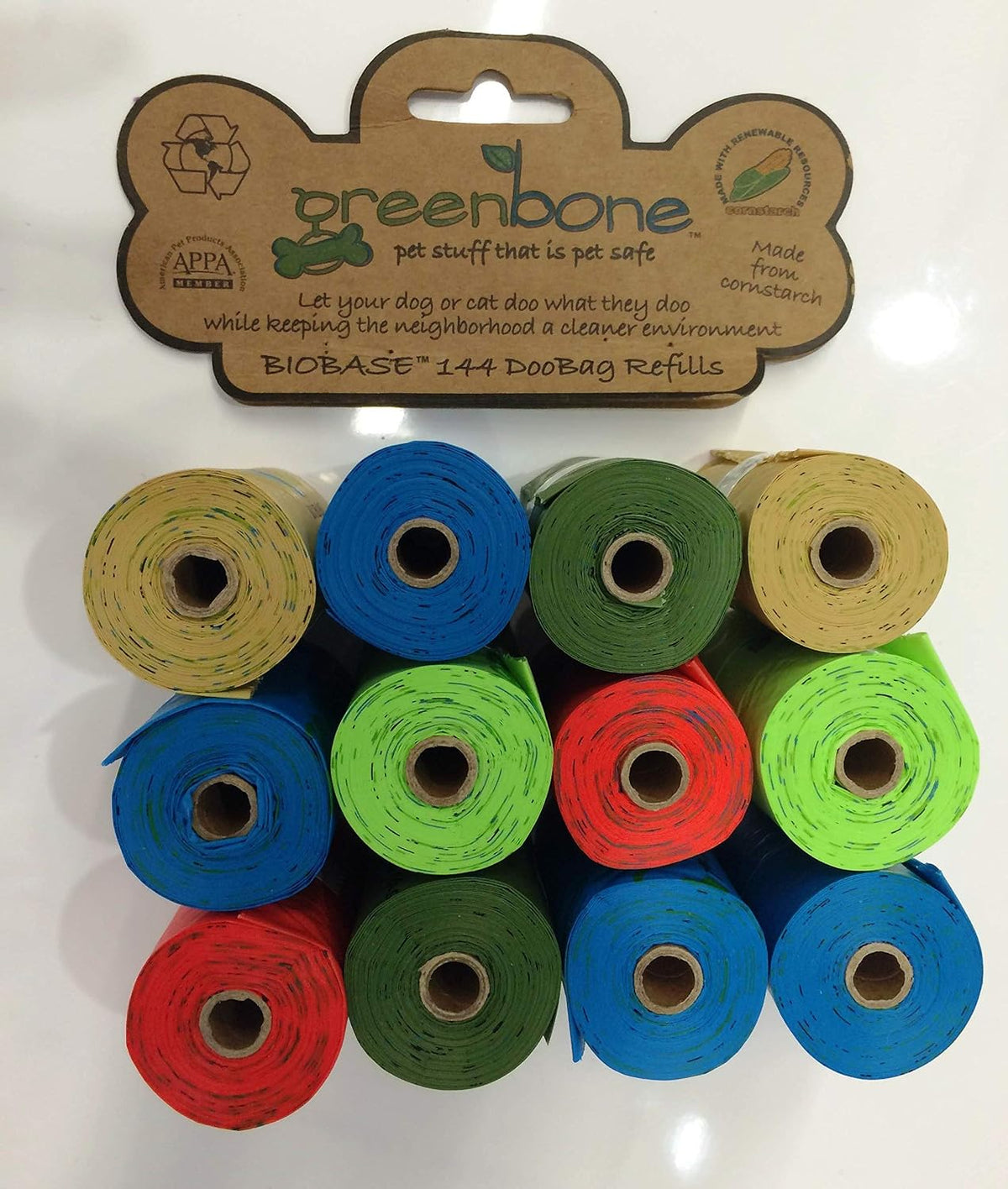 Greenbone Earth Friendly Cat or Dog Poop Bags, Plant Based - Nature Theme / 1 Count (Pack of 12) - image 3