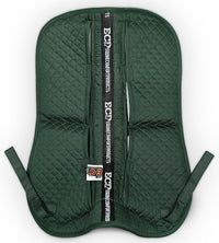 ECP Equine Comfort Products Adjustable Shock Absorbing Memory Foam Half Saddle Pad, Injury Prevention & Pressure Relief, Customizable Fit, Breathable for All Riding Styles