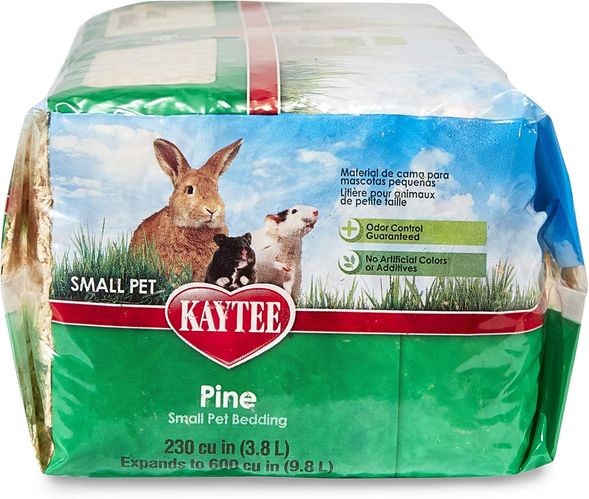 Kaytee Small Animal Pine Bedding for Guinea Pigs, Rabbits - 9.8 Liter / Tan - image 4
