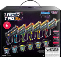 Squad Hero Rechargeable Laser Tag for Kids, Teens & Adults - 6 Pack