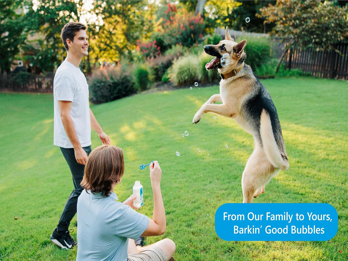 Barkin' Good Bubbles 9.5 fl oz bottle of bacon-scented bubble solution for dogs - view 2