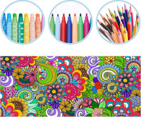 Dvbonike Jumbo Mandala Coloring Poster Giant Flower DIY Drawing Paper - Flower No.1 - image 3