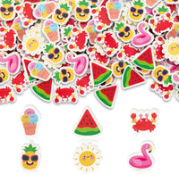 Yopyame 60 pack fall mini erasers shaped like maple leaves, pumpkins, acorns and bears - view 5