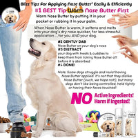 The Blissful Dog Golden Retriever Nose Butter, Versatile Dog Nose Balm for Dry Nose, Handcrafted Nose Moisturizer, Easy-to-Apply Dog Essentials, Unscented, 2 oz.
