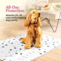 Super Absorbent Washable Pee Pads for Dogs - Rectangular - White / 36x41 - image 3