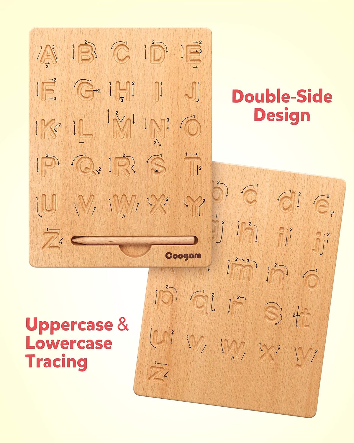 Coogam Wooden Letters Practicing Board - image 2