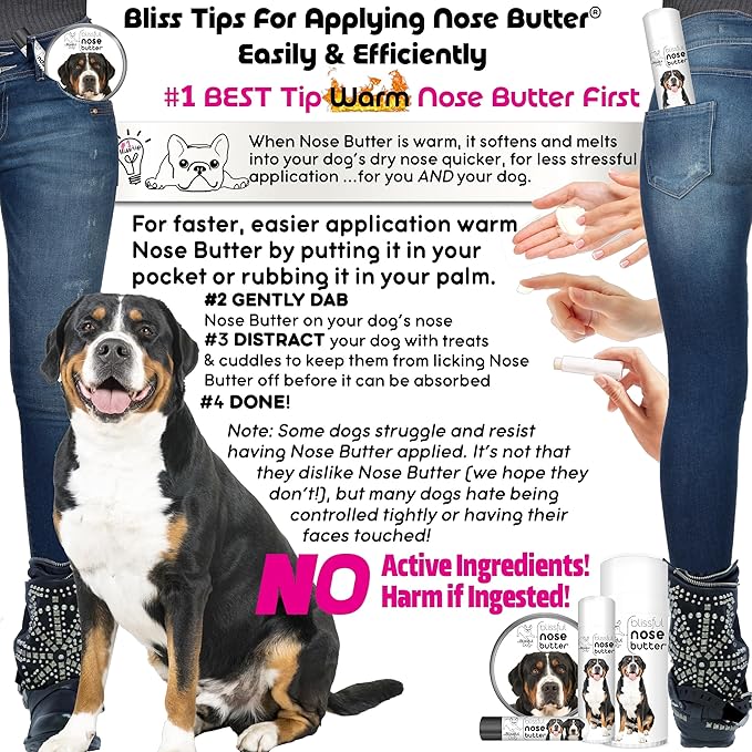 The Blissful Dog Greater Swiss Mountain Dog Unscented Nose Butter