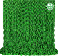 YAXINRUI 120 PCS St. Patricks Day Necklaces - Green / 144 Pcs