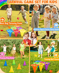Eocolz 3 in 1 Carnival Games Set - blue - image 4