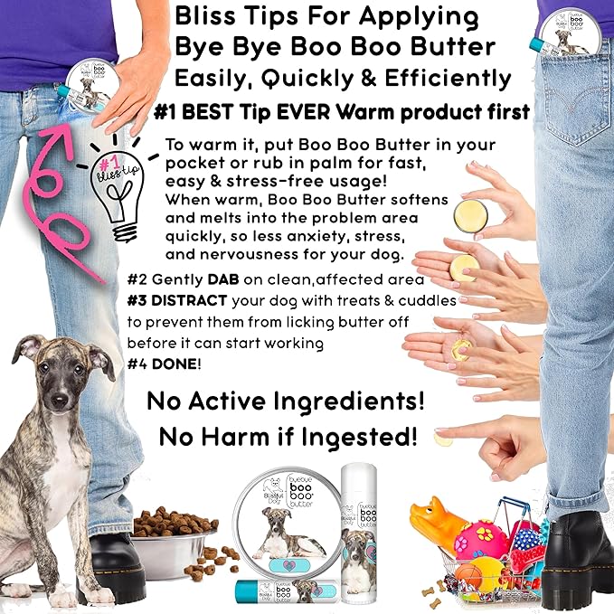 The Blissful Dog Whippet Boo Butter, 8 oz
