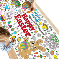 OHOME Halloween Giant Coloring Poster/Tablecloth-Halloween Crafts - Easter - image 3