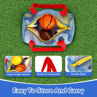 ShyLizard 6-piece soft foam sports balls for toddlers with mesh bag - view 4