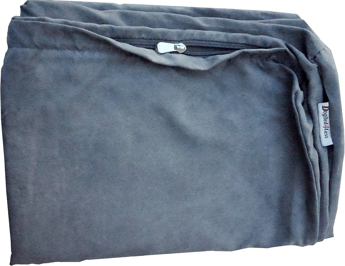 40X35X4 Inches XL Size : Suede Fabric External Replacement Cover - 47X29X4 Inches XL