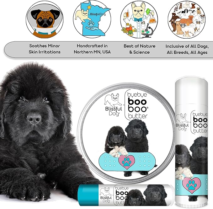 The Blissful Dog 4 oz TIN Newfoundland Booboo Butter