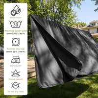 Bedsure Waterproof Couch Cover for Sofa and Dogs Quick Drying - 30x70 inch / Charcoal - image 3