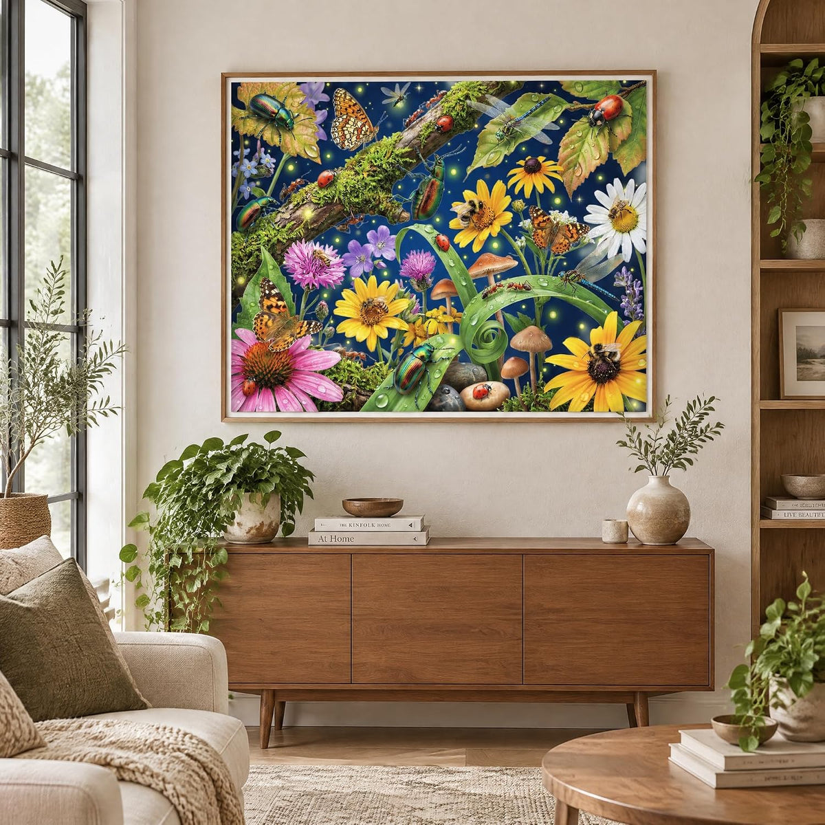 Nattork Jigsaw Puzzle 1000 Pieces for Adults - Insect World - image 3