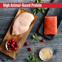 Nulo Freestyle Freeze-Dried Raw, Ultra-Rich Grain-Free Dry Cat Food for All Breeds and Life Stages with BC30 Probiotic for Digestive and Immune Health, Chicken & Salmon, 16 Ounce
