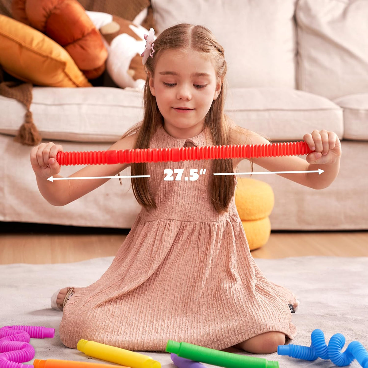 JOYIN 36 Pack Pop Tubes Sensory Toys - Large / 9 - image 2