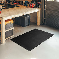 Mohawk Home Heavy Duty Rubber Stall Mat - Gym Floor- Under Dog Crate - All Purpose Utility 3' x 4' - 1/2" Thick (Pack of 10)