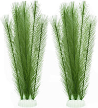 M2cbridge Plastic Fish Tank Plants Soft Silk Water Grass Reptile - 2pcs,12"