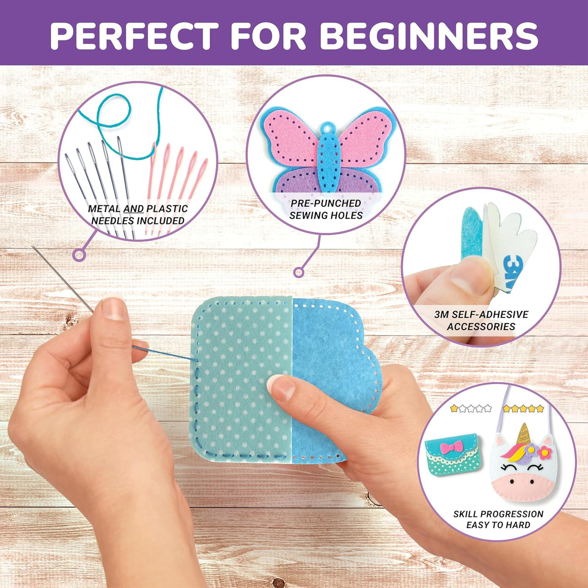 Craftorama Sewing Kit for Kids - Accessories - image 4