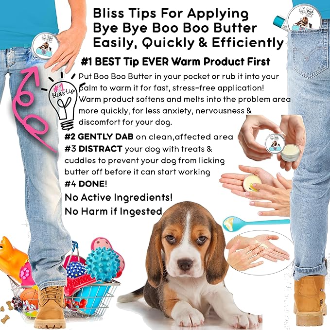 The Blissful Dog 2 oz TIN Beagle Booboo Butter