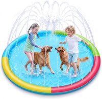 SLOOSH 60" Non-Slip Splash Pad Sprinkler - Multicolor / 72in