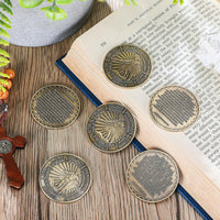 Nosiny 10 piece armor of God prayer coins in classic style alloy metal - view 37
