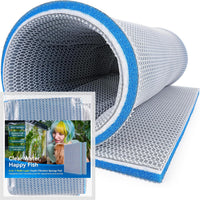 8-Layer Fast-Acting Aquarium Filter Pad - 19.69"x15.75"x0.6" (1 Pack)