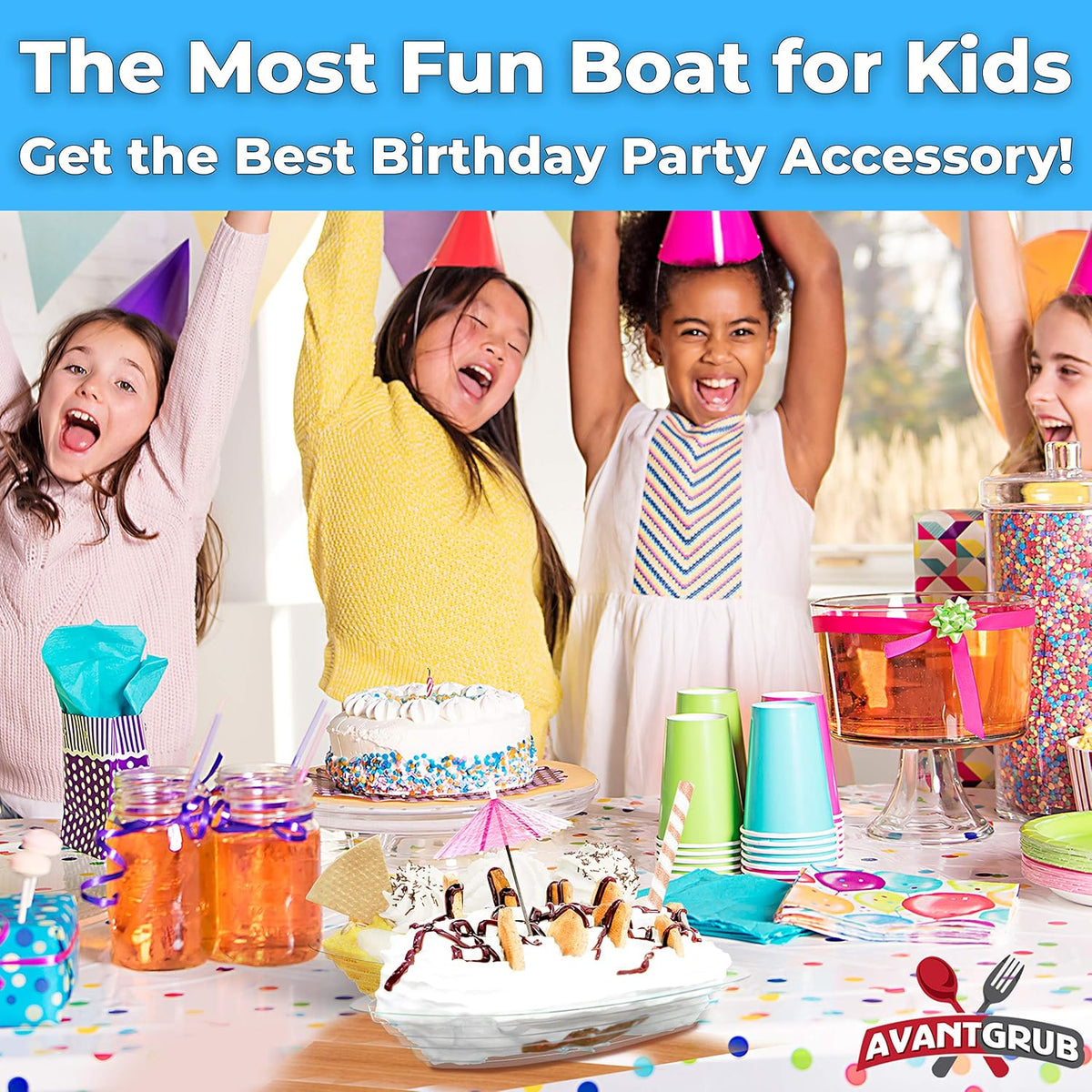 Super Fun Recyclable Banana Split Boats 50Pk. Best Long 12Oz - 100 Pack / 8 Oz + 12 Oz Combo - image 3