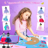 800+Pcs Fashion Designer Kit for Girls - D001 - image 2