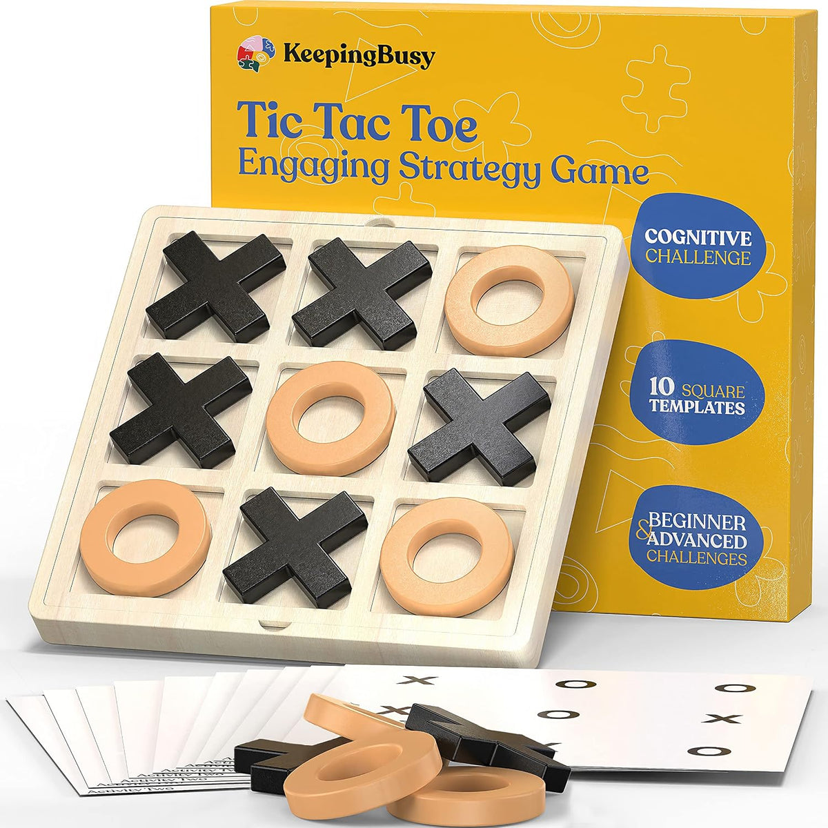 Keeping Busy Tile Matching Dementia Activities for Seniors - Tic Tac Toe