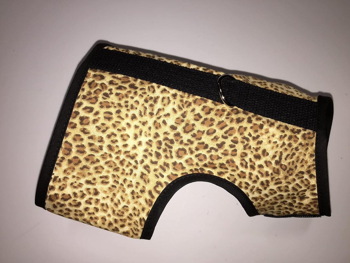 Cat Harness, Secure Cat Harness for Walking - XL / Leopard