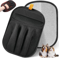 Pet Hair Removal Glove for Cats & Dogs, Upgraded Five-Finger Electrostatic Pet Hair Gloves, Reusable Magic Brush Pet Hair Remover Tool for Laundry, Couch, Carpet, Car Seat