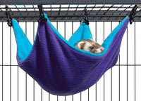 MidWest Homes for Pets Designer Ferret Nation/Critter Nation Large - Teal and Purple / 25.6"L x 19.7"W x 0.2"H - image 3