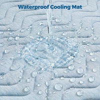 Waterproof Cooling Mat for Large Dogs 28x41 - Blue / 23x35 - image 3