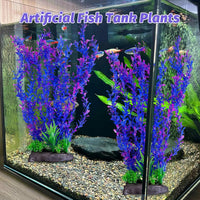 Aquarium Plastic Plants Extra Large Aquarium Plant 20.4-inch Tall - D*2 Pcs / 20.4 in - image 3