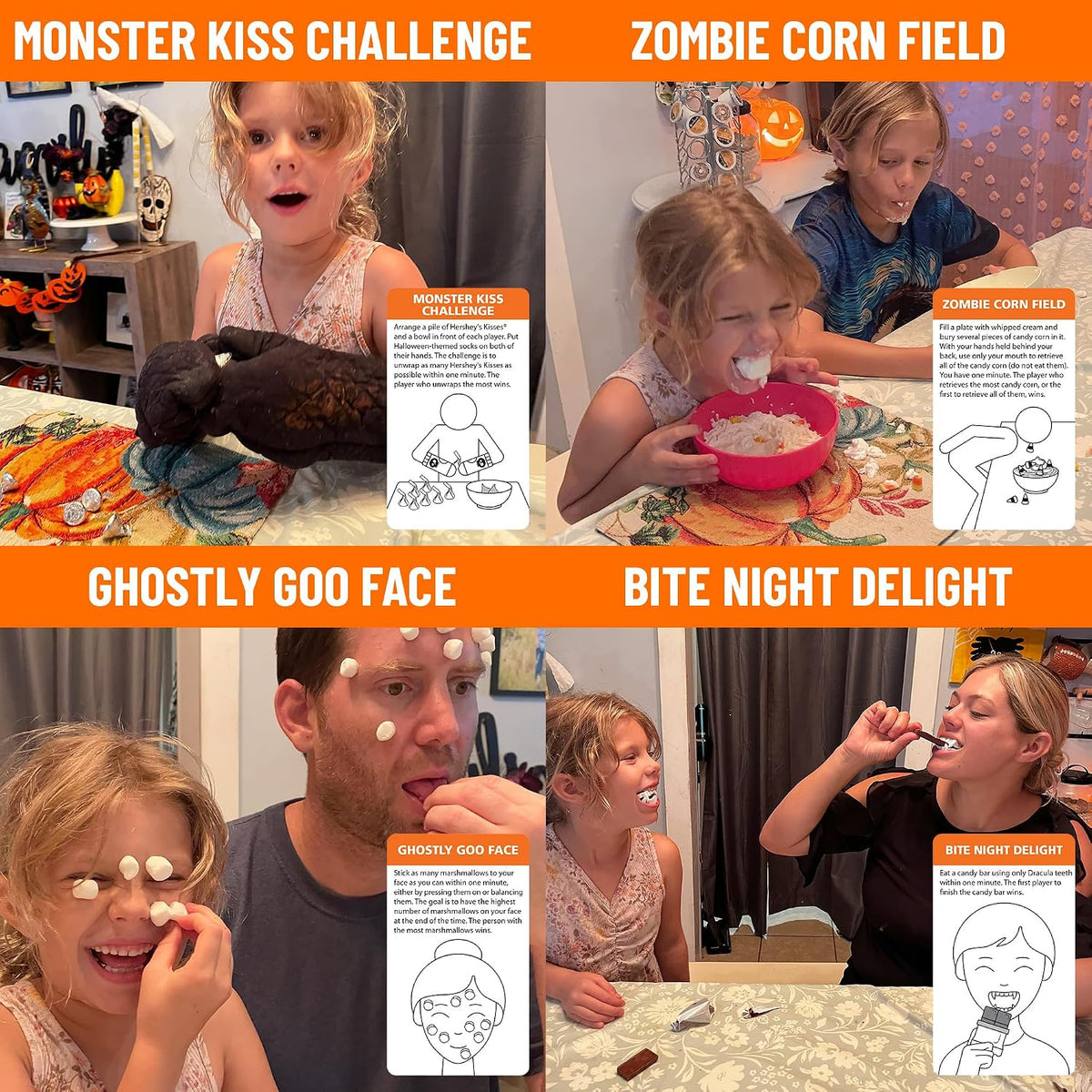 Funwares Minute of Fun Christmas Edition card game with 218 holiday challenges - view 11