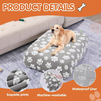 BALAPET Washable Dog Bed Cover 100% Waterproof - 36x27x6in / Gray - image 3