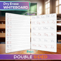 Scribbledo Alphabet Tracing Whiteboard, Dry Erase Lapboard 9x12 – Fun for Kids & Family - 1 Board - image 3