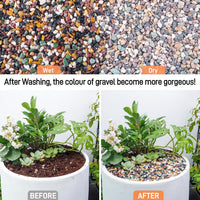 CJGQ 2.4lb Aquarium Gravel for Plants - Mixed Pebble / 7 lb (1/4 in) - image 4