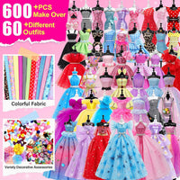 Axirata 1500+PCS Fashion Designer Kit for Girls with Fashion - 600+PCS Fashion Design Kit - image 4