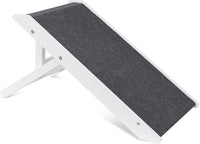 Internet's Best Adjustable Pet Ramp - White - 13"