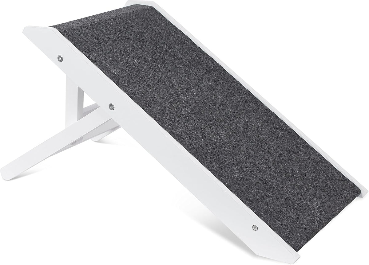 Internet's Best Adjustable Pet Ramp - White - 13"