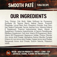 Wellness CORE Tiny Tasters Pate Adult Wet Cat Food, Natural, Protein-Rich, Grain Free, 1.75 Ounce Pouch, 12 Pack (Tuna)