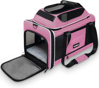 Cat Carrier Top-Expandable 18x11x11 - Pink