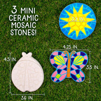 Creative Roots Paint Your Own Stepping Stone Kit - Pack of 3 - image 4