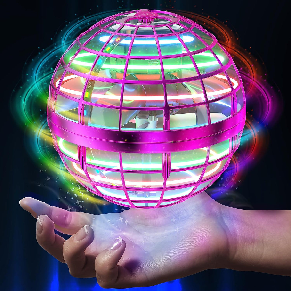 AMERFIST Flying Orb Ball Toy - Pink
