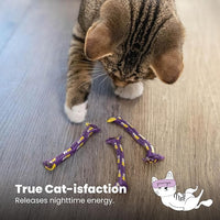 Catstages Nighttime Catnip Rolls Cat Toys - 3 Pack
